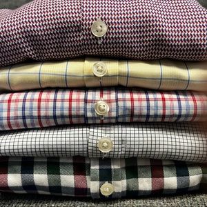 5 CHARLES TYRWHITT DRESS SHIRTS